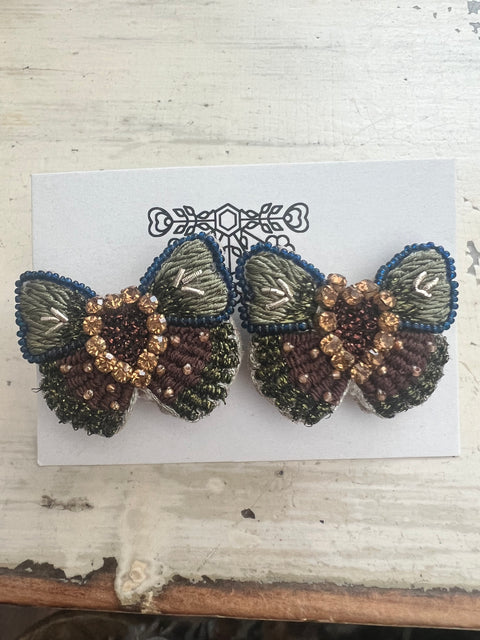 Olivia Dar butterfly earrings